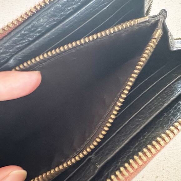 Will Leather Goods Brown Leather Full Zip Wallet 7.5”x4” - Picture 5 of 5